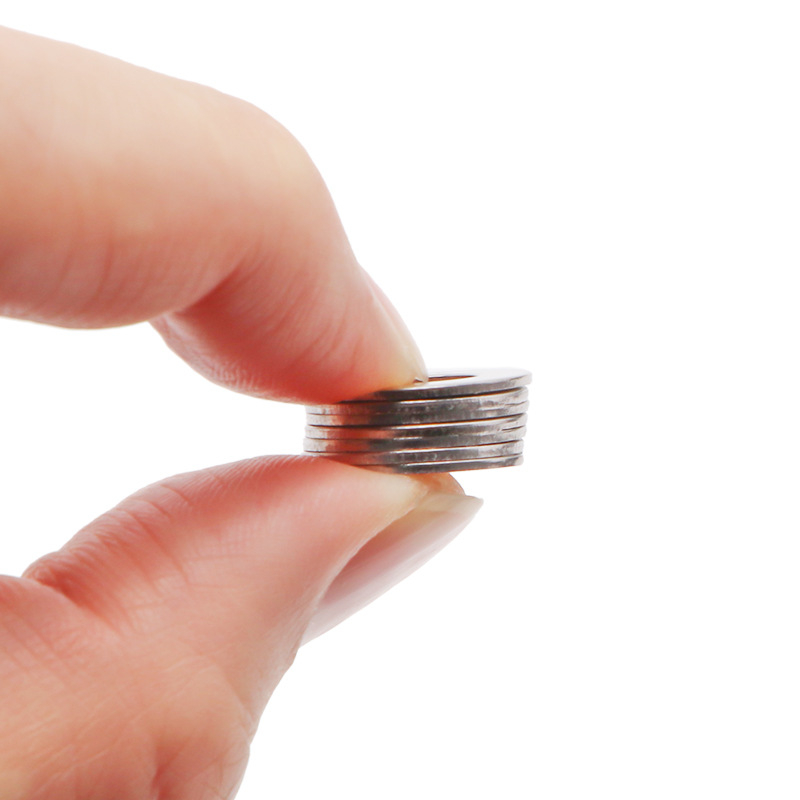 Плоски шайби комплект, 180 бр., 304 неръждаема стомана, GB97 стандарт, опаковано в кутия