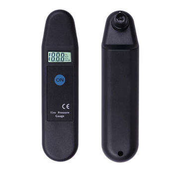 Digitális guminyomásmérő – 0.1 psi felbontás, 100 psi mérési tartomány, műanyag ház, digitális kijelző változtatható egységekkel