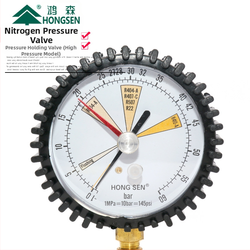 HS-DQB01 diafragmový tlakomer, merací rozsah 6, presnosť 1,6, priame pripojenie