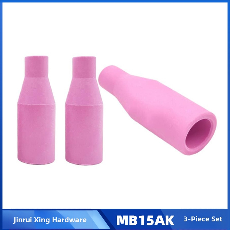 Keramička mlaznica za MIG/MAG zavarivački pištolj - set od 3 komada, MB14AK/MB15AK kompatibilno, Ø18 mm, branda Ridi