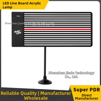 LED светлина за ремонт на вдлъбнатини по автомобила — ABS+PC, мултифункционален детектор, марка Super PDR