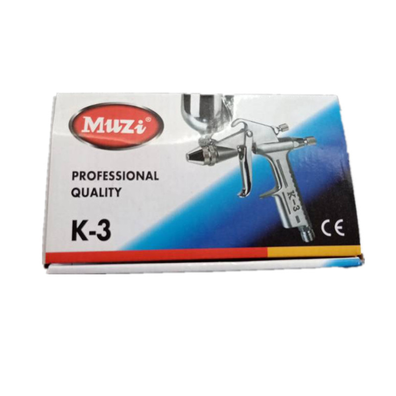 Automatinė purškimo pistolė, modelis 001, pneumatinis purškimas, rankinis valdymas, dažų tiekimas slėgiu