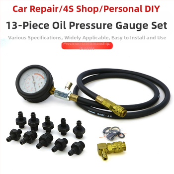 Musen Hall Πολυλειτουργικός μετρητής πίεσης λαδιού αυτοκινήτου – μετρητής πίεσης λαδιού κινητήρα, διαγνωστικό εργαλείο πίεσης υδραυλικού λαδιού, εργαλείο επισκευής αυτοκινήτων – Βάρος 1.45