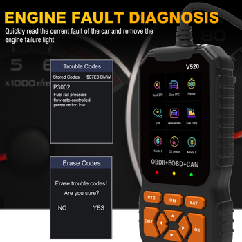 VIC C01 Rokas automobiļu diagnostikas instruments – 12V barošana, modelis C01, darba temperatūras diapazons -20°C līdz 80°C