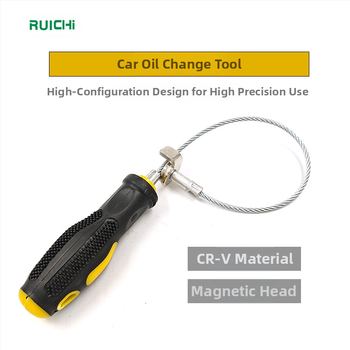 Εργαλείο αφαίρεσης βιδών κάδου λαδιού, χρωμιοβανάδιο ατσάλι, μοντέλο Oil Change Artifact, σειρά Oil Bottom Screw, κιτ 1