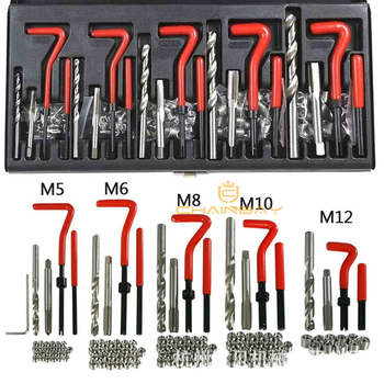 Σετ εργαλείων 131 τεμαχίων για διάτρηση και επισκευή μπουζί αυτοκινήτου | CHAINBAY, Ατσάλι, Καθαρό βάρος 2.5