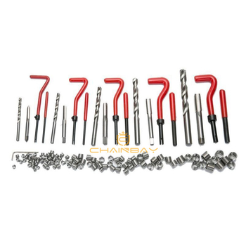 Σετ εργαλείων 131 τεμαχίων για διάτρηση και επισκευή μπουζί αυτοκινήτου | CHAINBAY, Ατσάλι, Καθαρό βάρος 2.5