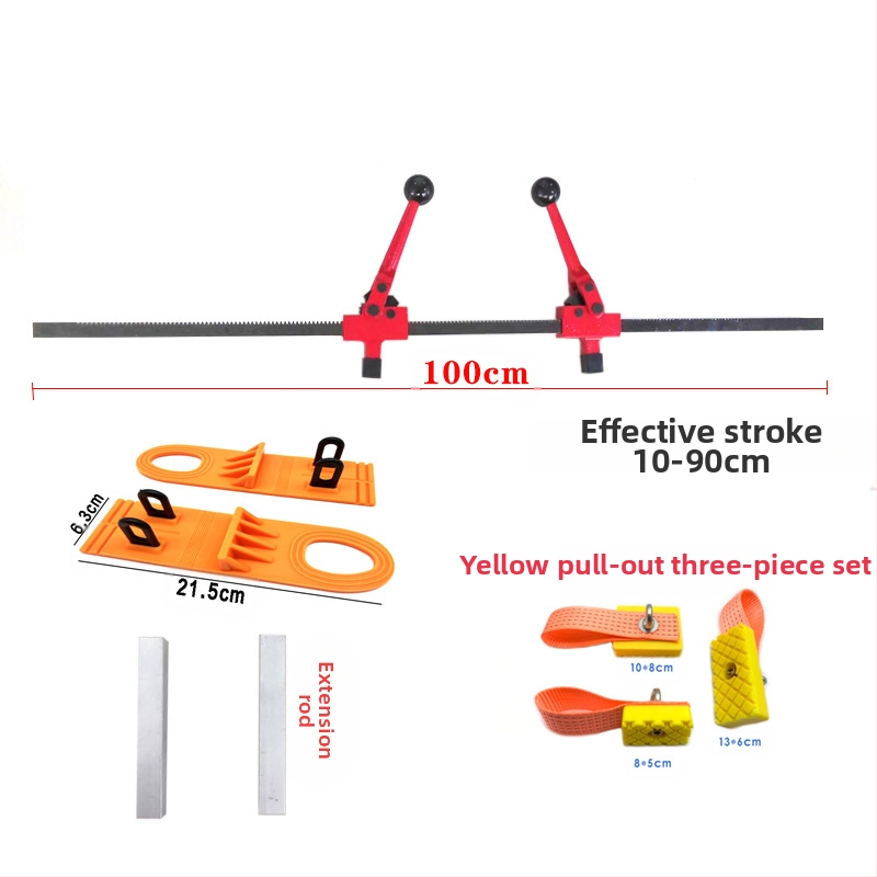 Комплект инструменти за ремонт на вдлъбнати повърхности по автомобил: дълъг ръчен разширител, дърпач за вдлъбнатини, комплект за меко дърпане и уплътнения — Qingdao Hammer