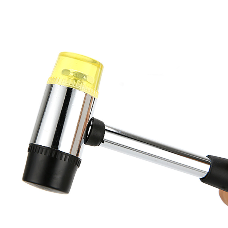 Apvalios galvos plaktukas su gumine galva, geležinė rankena, atsparus sprogimams ir smūgiams