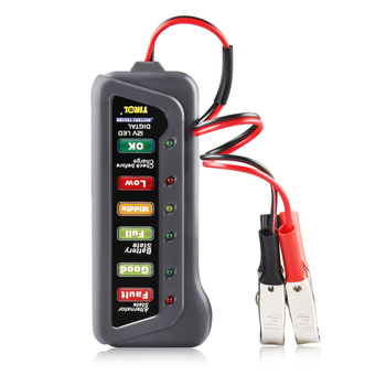 Automobiļu diagnostikas instruments 12V akumulatora testeris automobiļiem un motocikliem ar licencētām privāto zīmolu zīmēm