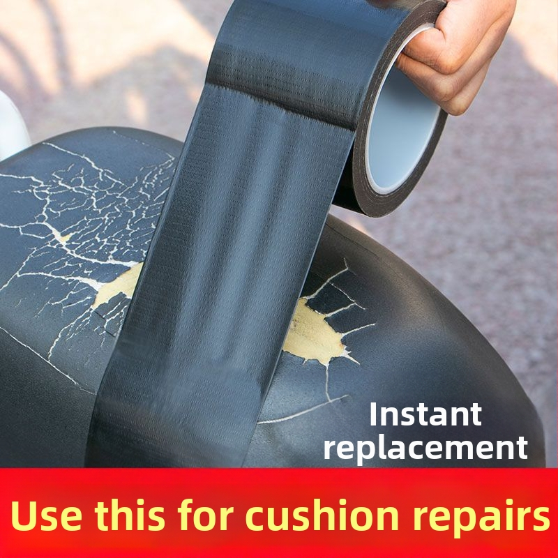 Лента за ремонт на тапицерия от плат за седалки – лепило на резинова основа, висока вискозност, обикновена дебелина, защита на повърхността