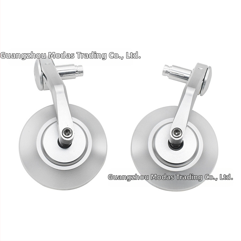 Galinio vaizdo veidrodėlis motociklui ir elektromobiliui, Modelis 22, Plokščias veidrodėlis, Stiklas