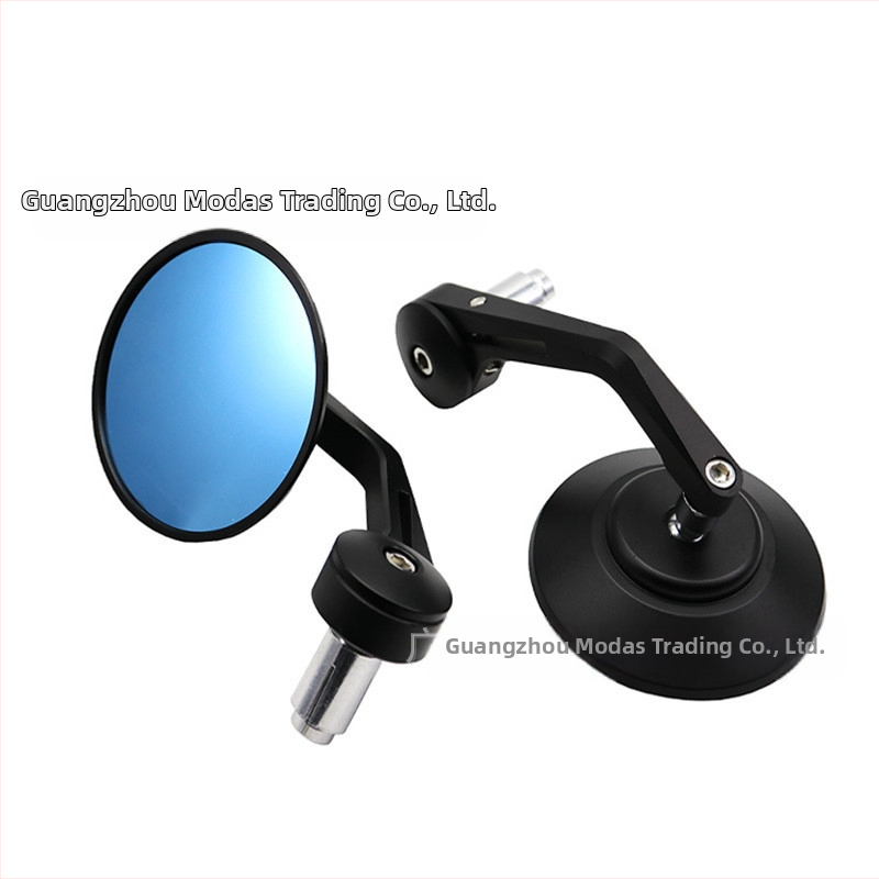 Galinio vaizdo veidrodėlis motociklui ir elektromobiliui, Modelis 22, Plokščias veidrodėlis, Stiklas