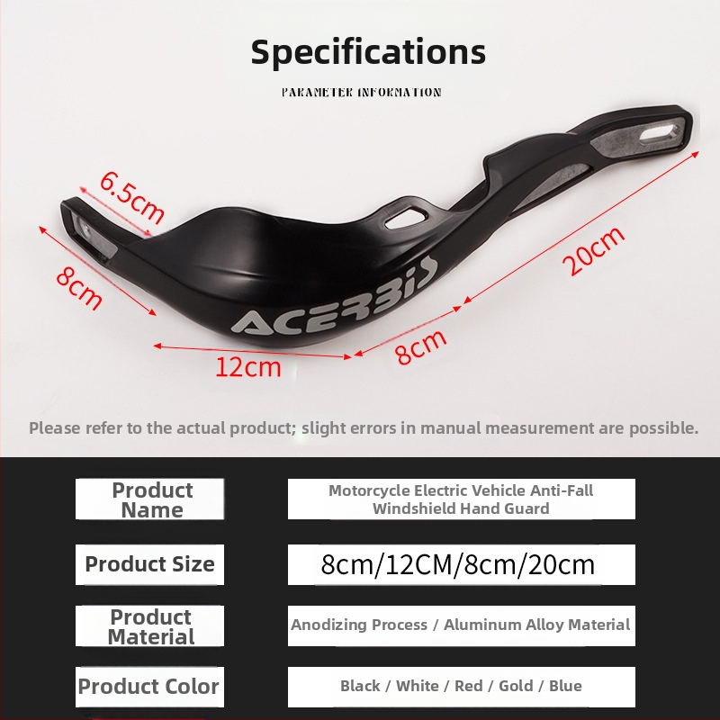 Bino HS-03 ветробран и държач за ръка за мотоциклети – модификационни части за мотори и електрически превозни средства