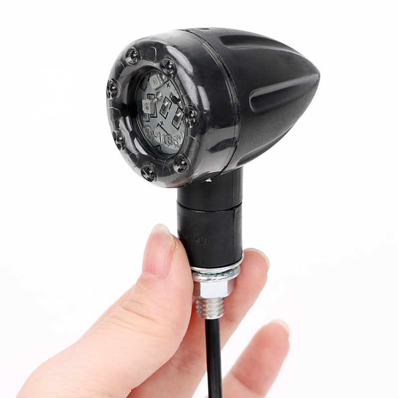 Διχρωμική LED φλας μοτοσικλέτας και φως φρένων, 12V, 3W, 6000K, μοντέλο YLF-TC7+6, μάρκα YILONGFAN