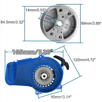 ATV стартер за дърпане с маховик – 47cc/49cc, модел K070-503, марка GOOFIT