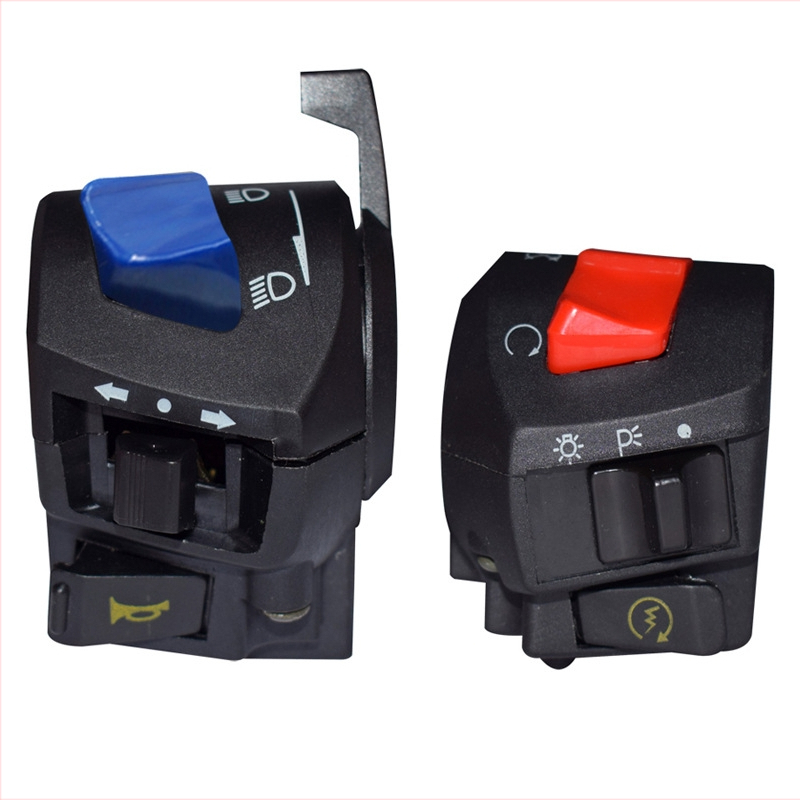 Мотоциклетен комплект превключватели за кормило FXD125/CG125 – фар, запалване, клаксон, превключвател за захранване