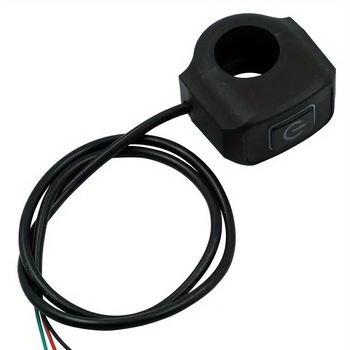 Мотоциклетен превключвател за ръкохватка със светлина, 12V, универсален