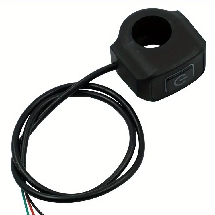 Motocyklový prepínač na riadidlá so svetlom, 12V, univerzálny