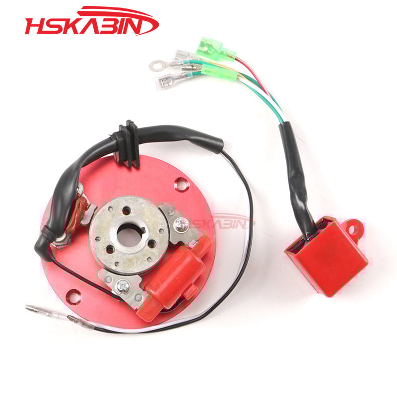 Off-road motorkerékpár mágnes tekercs, 110cc-es egyhengeres motorhoz