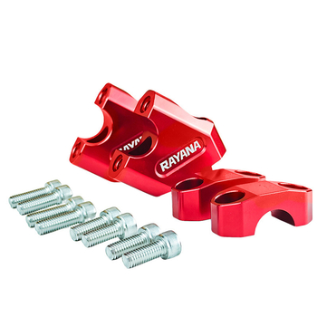 Ανυψωτής τιμονιού μοτοσικλέτας, διάμετρος 22 mm, κράμα αλουμινίου, CNC κατεργασία, μοντέλο ZGQ-009, Carl