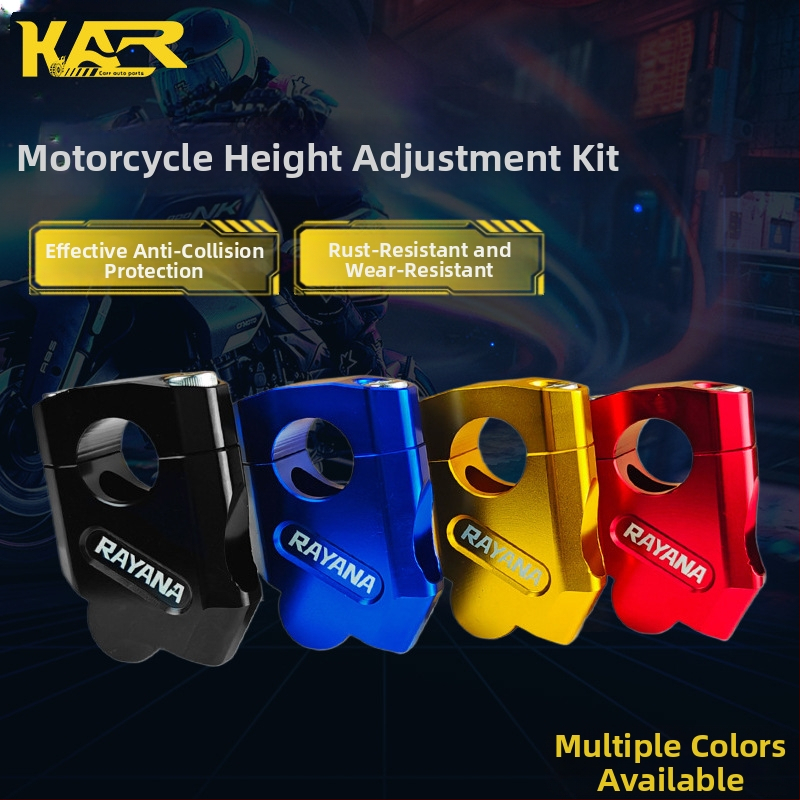 Повдигач за кормило за мотоциклет, 22 мм диаметър, алуминиева сплав, CNC обработка, модел ZGQ-009, Carl