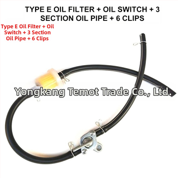 Φίλτρο βενζίνης με στήριγμα σωλήνα καυσίμου, YKTMT, 49CC, καθολικό για μοτοσικλέτες και ATV