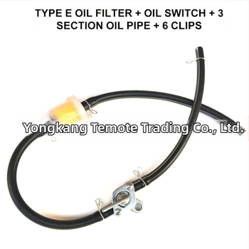 Φίλτρο βενζίνης με στήριγμα σωλήνα καυσίμου, YKTMT, 49CC, καθολικό για μοτοσικλέτες και ATV