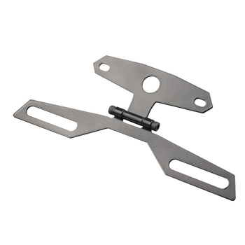 Fém hátsó lámpa és rendszámtábla tartó Power Bracket – univerzális motorkerékpárhoz