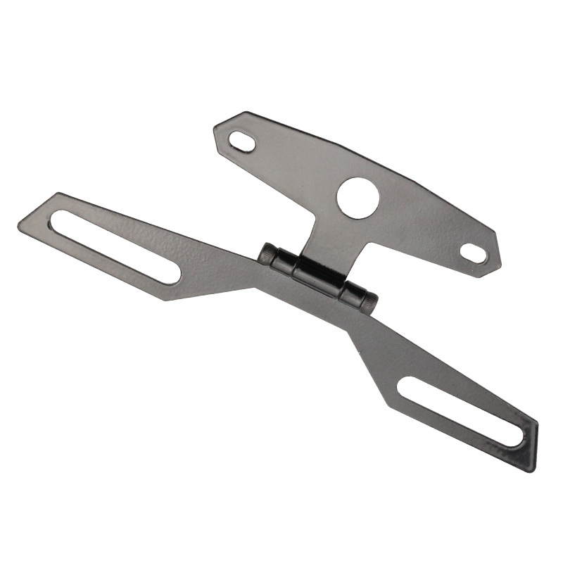 Fém hátsó lámpa és rendszámtábla tartó Power Bracket – univerzális motorkerékpárhoz