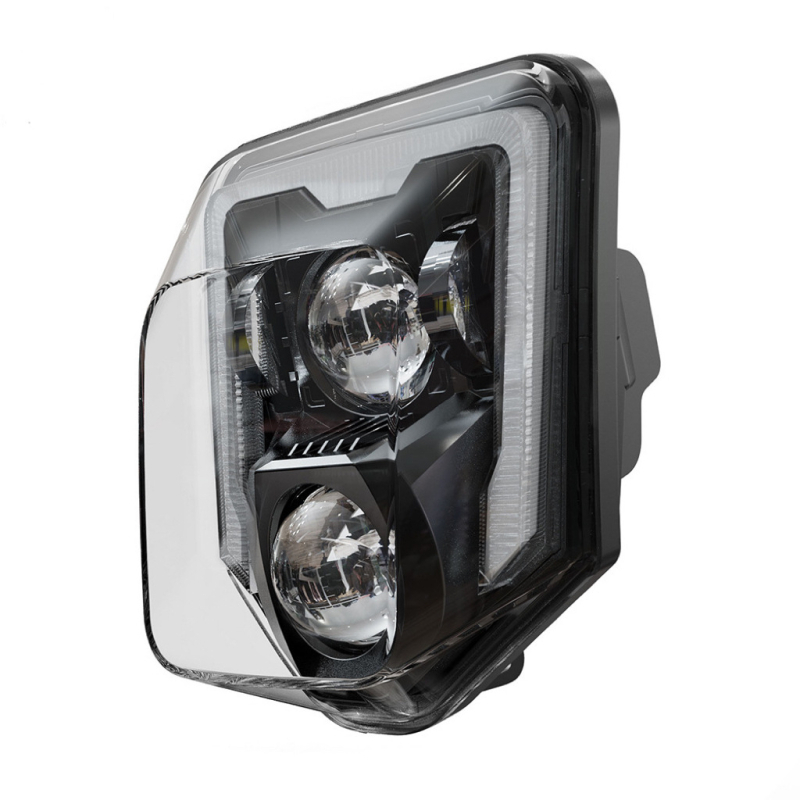 LED prednje svjetlo za off-road motocikl - KTM glavni far ENDRUO FE250, 78W, model AAS, branda LEMOTO