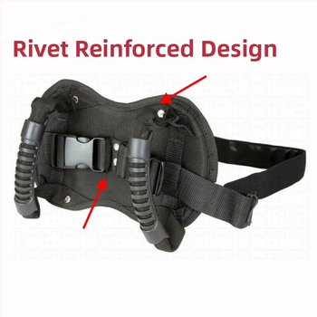 Дръжка за задно седло на мотоцикъл – FIDRY 102, платнена материя, гладък завършек, съвместима с мотоциклети, електрически велосипеди и плажни бъгита