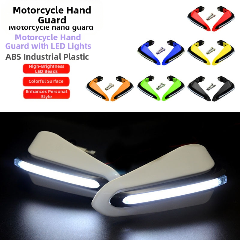 Motociklističke zaštitne rukohvate s integriranim svjetlima i pokazivačima, universalne, model DH-01, marka Ymo