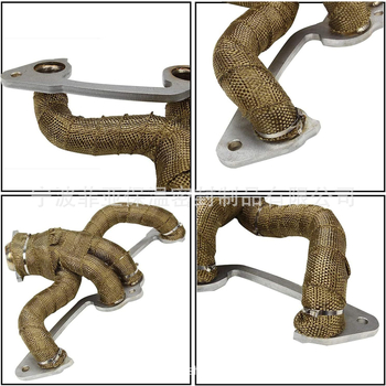 Изолация за изпускателна тръба - базалтова лента от влакна, бананово платно, огнеупорна тъкан, модел T1