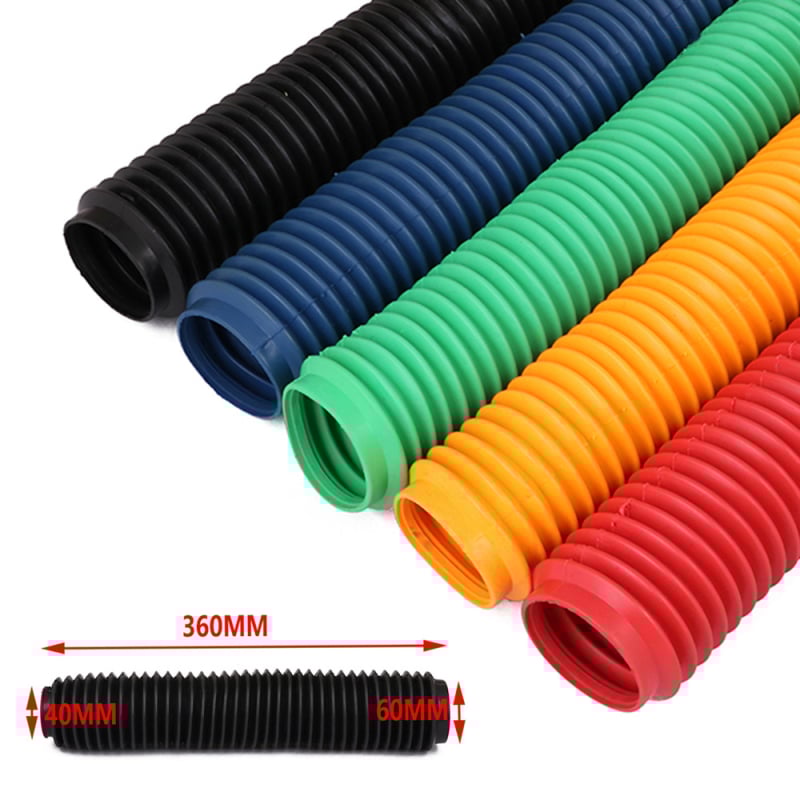 Κάλυμμα προστασίας σκόνης μπροστινό πιρούνι μοτοσικλέτας, 35-τμημάτων, μάρκα TrichTu Mount, μοντέλο 0000, γενική συμβατότητα