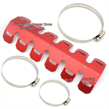 Защита на изпускателната тръба за офроуд мотоциклет — keel heat shield, Power Zone, модел: Keel heat shield, персонализирана обработка