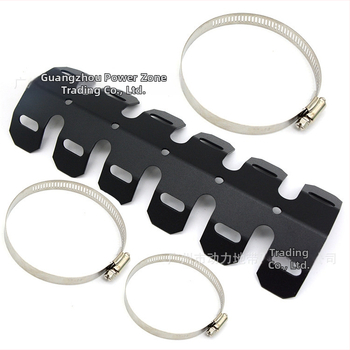 Защита на изпускателната тръба за офроуд мотоциклет — keel heat shield, Power Zone, модел: Keel heat shield, персонализирана обработка