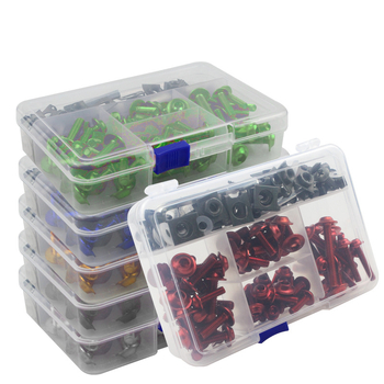 Комплект болтове за каросерия и ветробран на мотоциклет — марка Meet the edge, модел Screw, подходящ за мотоциклети