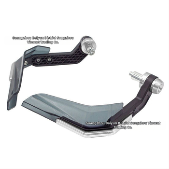 Modas U+B Защитна щитка за ръкохватки и ветробран за мотоциклет, електрическо превозно средство и скутер — персонализирано, модел U+B