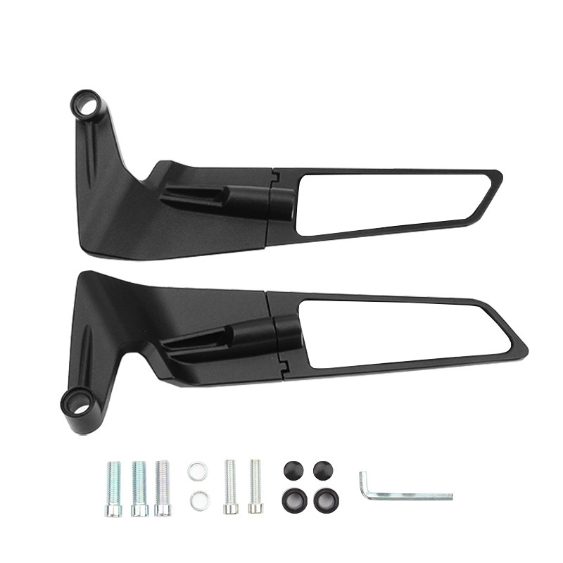 Αντιανεμικός φράκτης για καθρέφτη μοτοσικλέτας — καθολικό εξάρτημα, χωρίς προσαρμογή