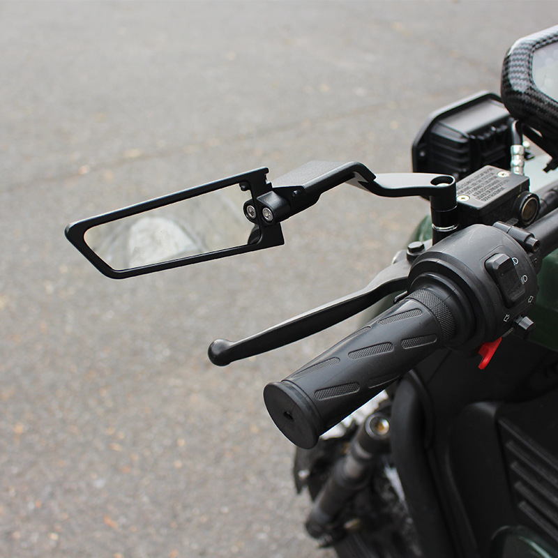 Αντιανεμικός φράκτης για καθρέφτη μοτοσικλέτας — καθολικό εξάρτημα, χωρίς προσαρμογή