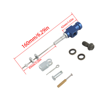 Хидравличен съединител за офроуд мотоциклет — помпа за съединител с подпорен цилиндър, MC102, ZUQING, ретрофит за общи модели, персонализирана обработка: Да
