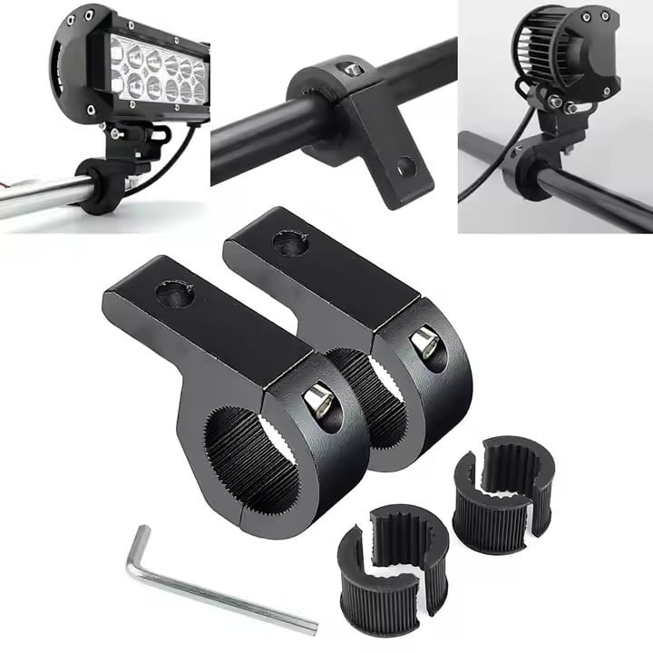 Riding QT-33 Βάση στήριξης LED προβολέα μοτοσικλέτας, συμβατή με μοτοσικλέτες, σκούτερ και ηλεκτρικά οχήματα