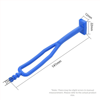 KTM офроуд странична опорна скоба с фиксираща лента и гумен ръкав, модел JQ-0029, Sword riding