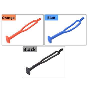 KTM офроуд странична опорна скоба с фиксираща лента и гумен ръкав, модел JQ-0029, Sword riding