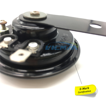 LVEE 12V motorkerékpár kürt, vízálló, 105 dB, szerelési furat 6–8 mm, tömeg 92 g