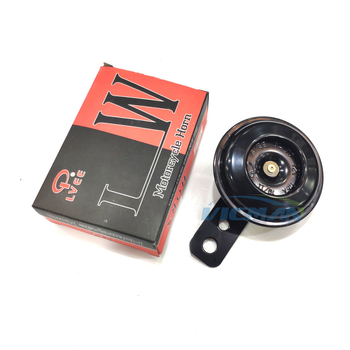 LVEE 12V motorkerékpár kürt, vízálló, 105 dB, szerelési furat 6–8 mm, tömeg 92 g