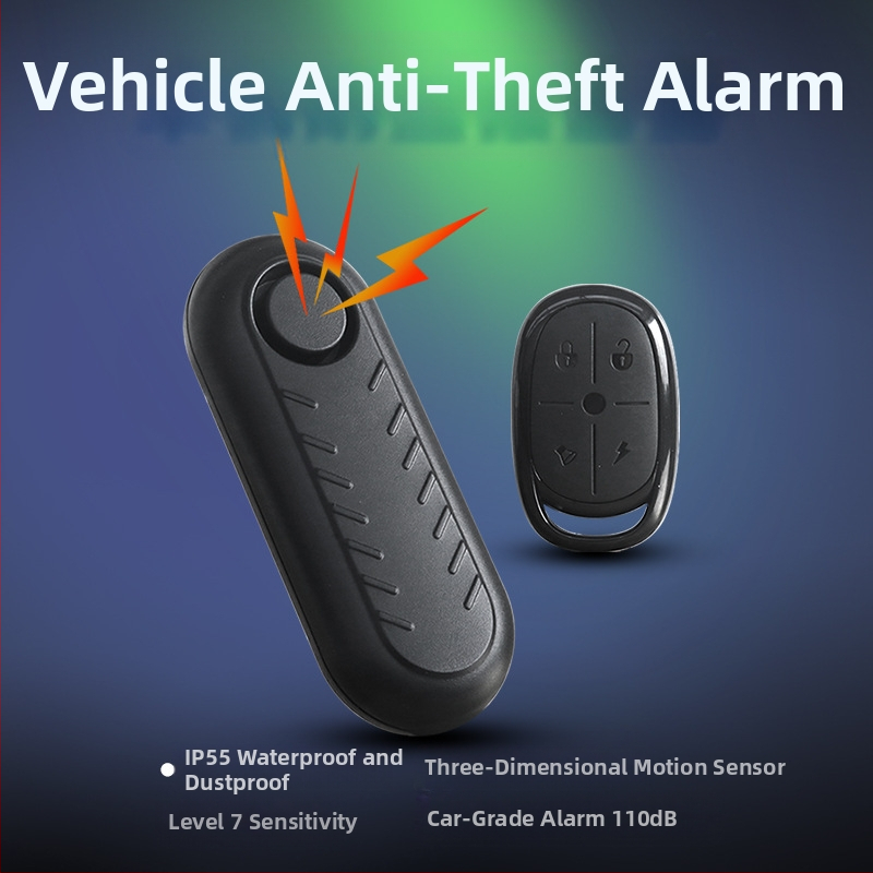 Ασύρματος συναγερμός ποδηλάτου με αισθητήρα κραδασμών, ισχυρή σειρήνα και τηλεχειρισμό (μοντέλο ZXC400D, 433MHz, κατάλληλο για MTB, ποδήλατα δρόμου και ηλεκτρικά ποδήλατα)