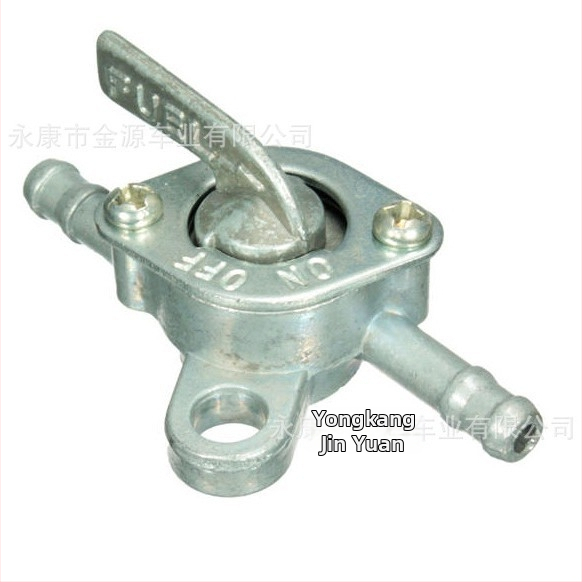 Горивен клапан за бензин с вграден запорен механизъм за мотори и ATV