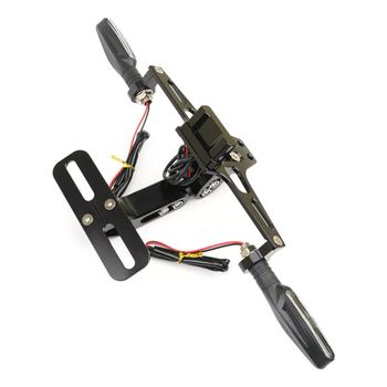 Hátsó rendszámtábla keret motorkerékpárhoz | FrameSet modell | Creative márka | univerzális motorkerékpárokhoz és utcai autókhoz | motorkerékpár-módosítás